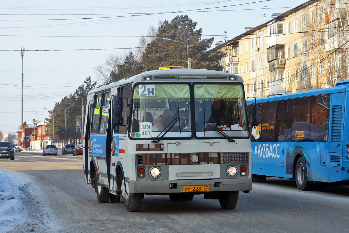 Кемеровская область - Кузбасс, ПАЗ-32054 № АУ 228 42