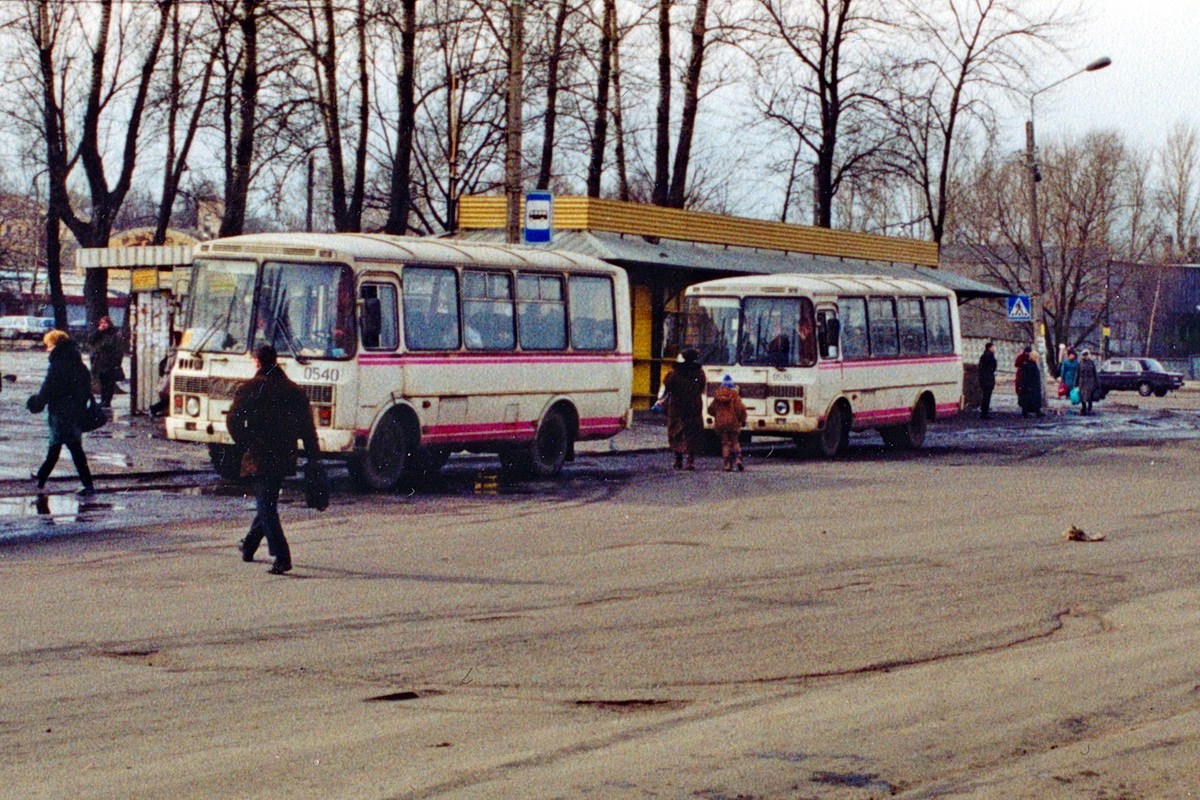 Санкт-Петербург, ПАЗ-3205-07 № 0540; Санкт-Петербург, ПАЗ-3205-110 № 0530