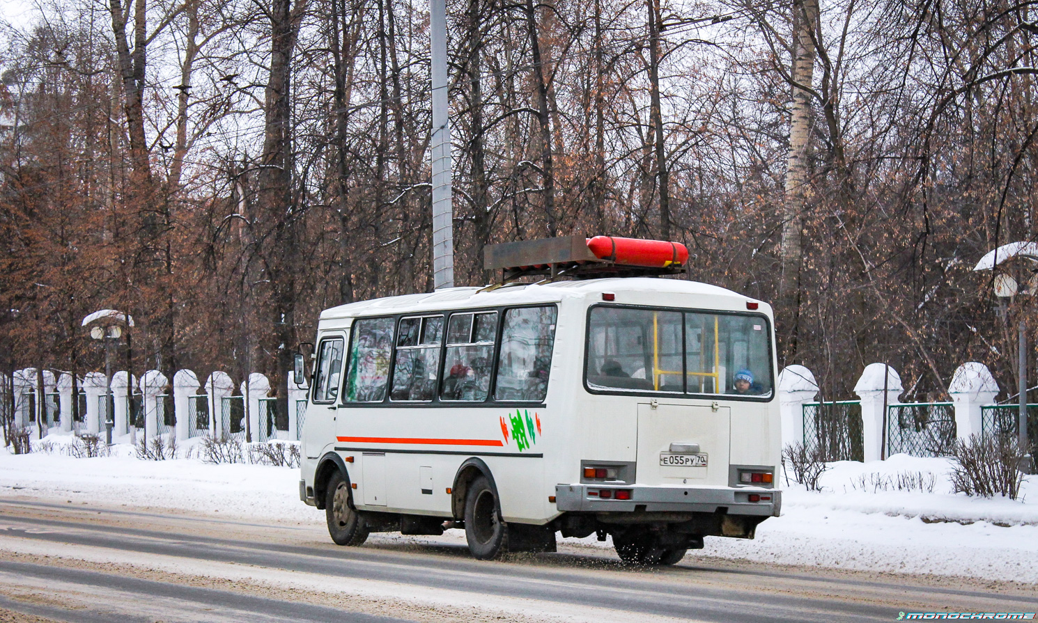 Томская область, ПАЗ-32054 № Е 055 РУ 70