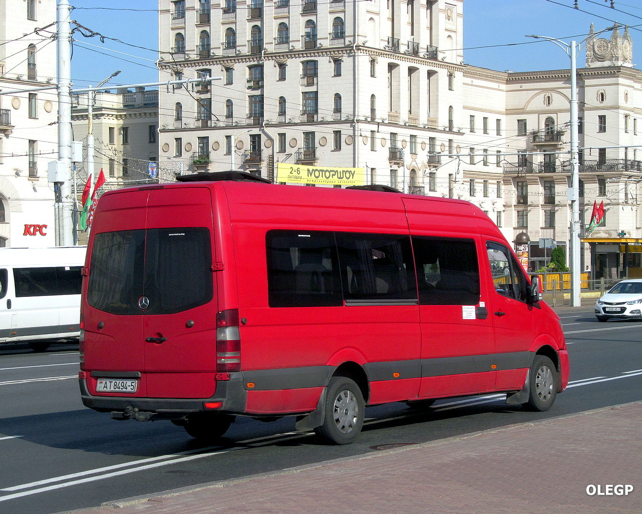Minská oblast, Mercedes-Benz Sprinter W906 (NCV3) č. АТ 8494-5