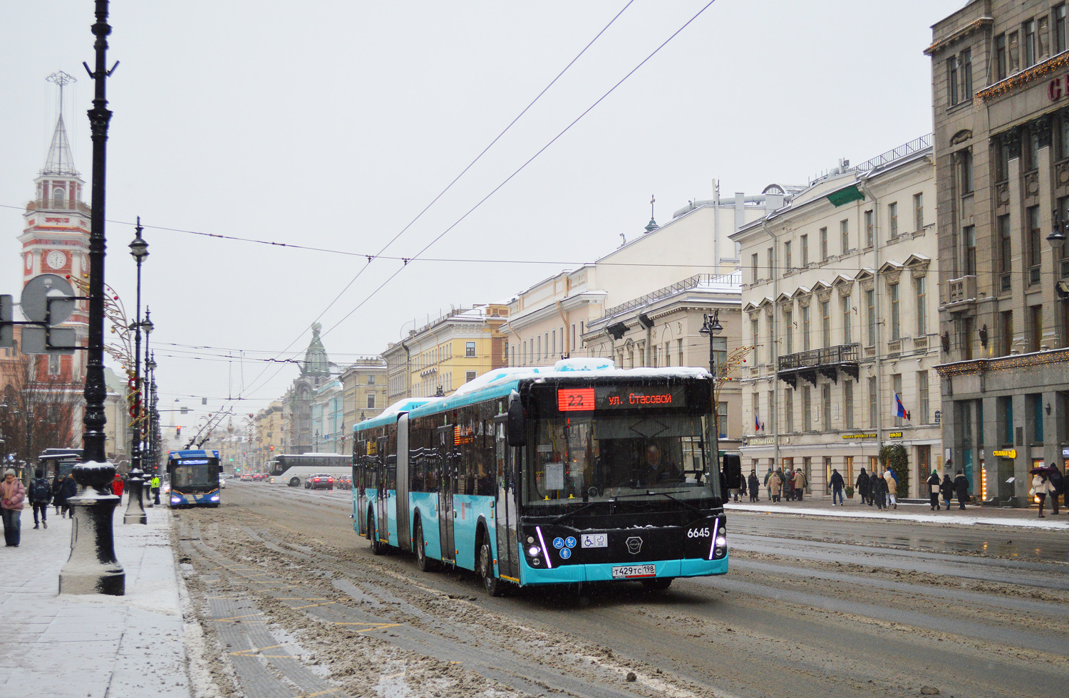 Санкт-Петербург, ЛиАЗ-6213.65 № 6645