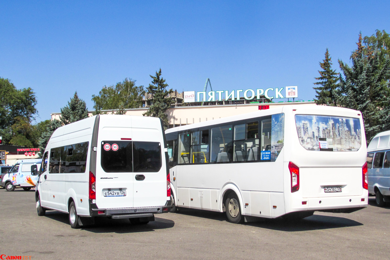 Ставропольский край, ГАЗ-A65R32 Next № Е 542 УВ 126