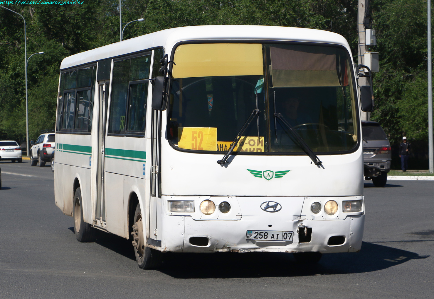 West Kazakhstan province, Hyundai AeroTown č. 258 AI 07