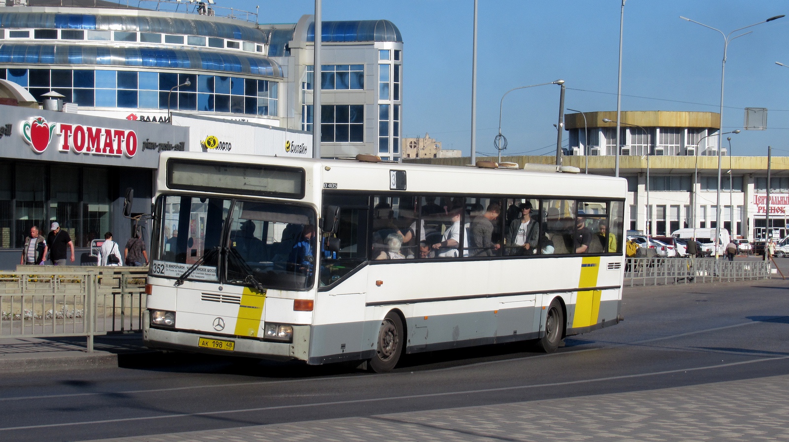 Липецкая область, Mercedes-Benz O405 № АК 198 48