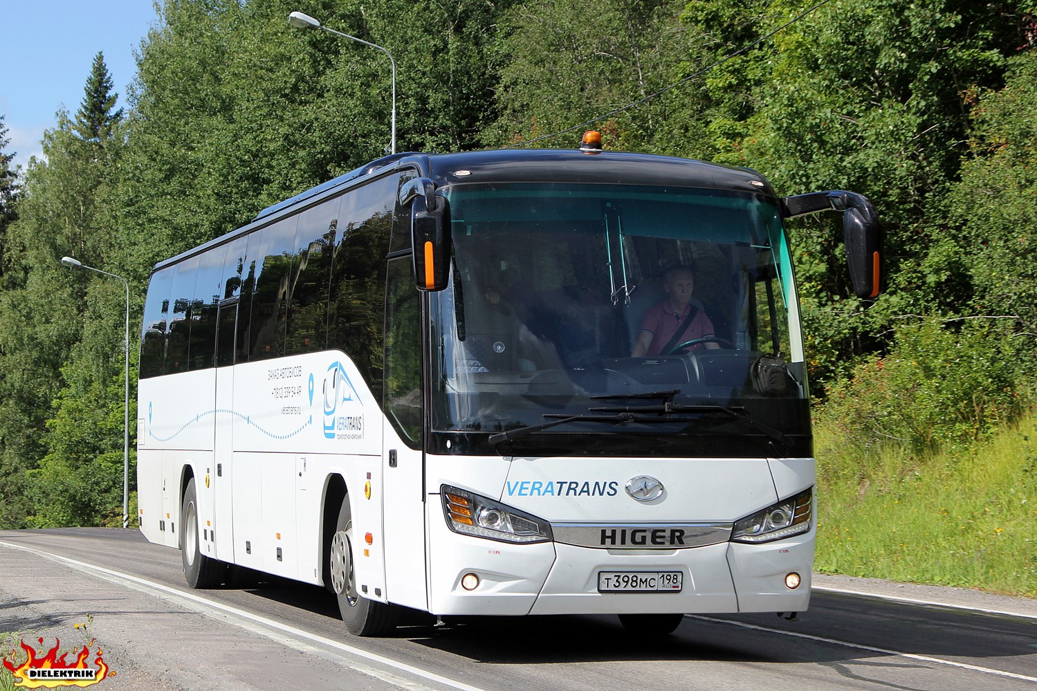 Санкт-Петербург, Higer KLQ6121LTQ № Т 398 МС 198