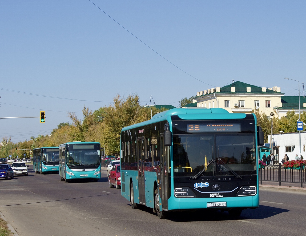 Карагандинская область, Yutong ZK6116HG (QazTehna) № 278 CP 01