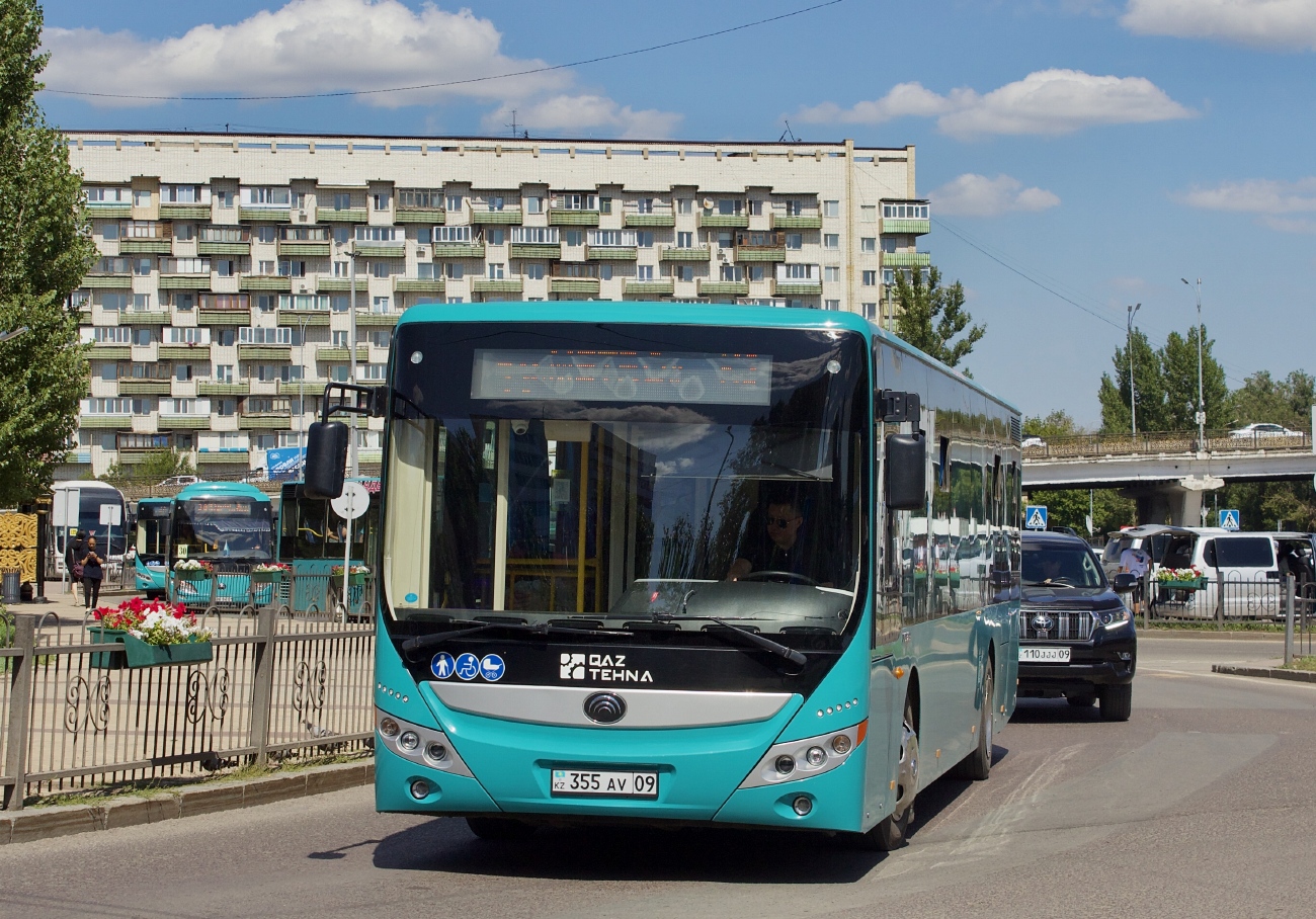 Карагандинская область, Yutong ZK6118HGA (QazTehna) № 355 AV 09