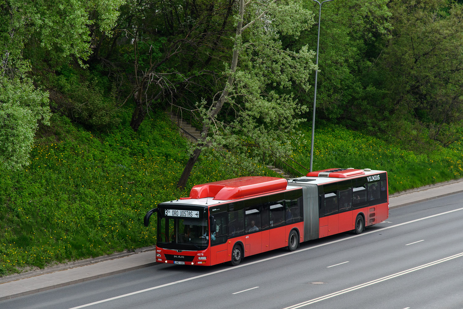 Литва, MAN A23 Lion's City G NG313 CNG № 4578