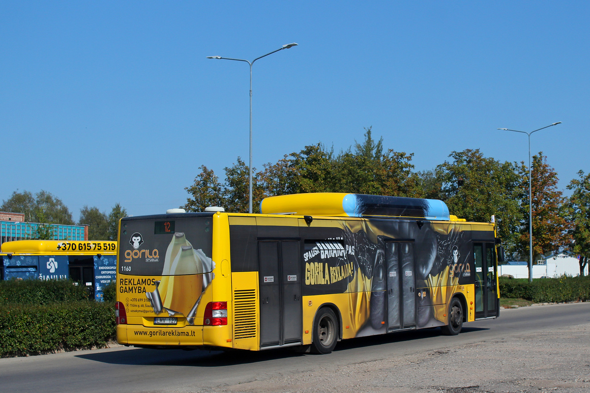 Литва, MAN A21 Lion's City NL243 CNG № 1160