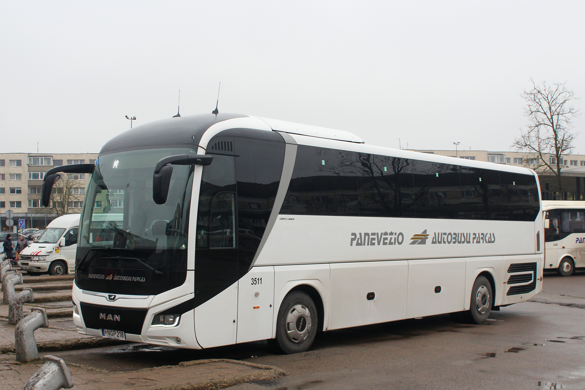 Литва, MAN R07 Lion's Coach RHC444 № 3511