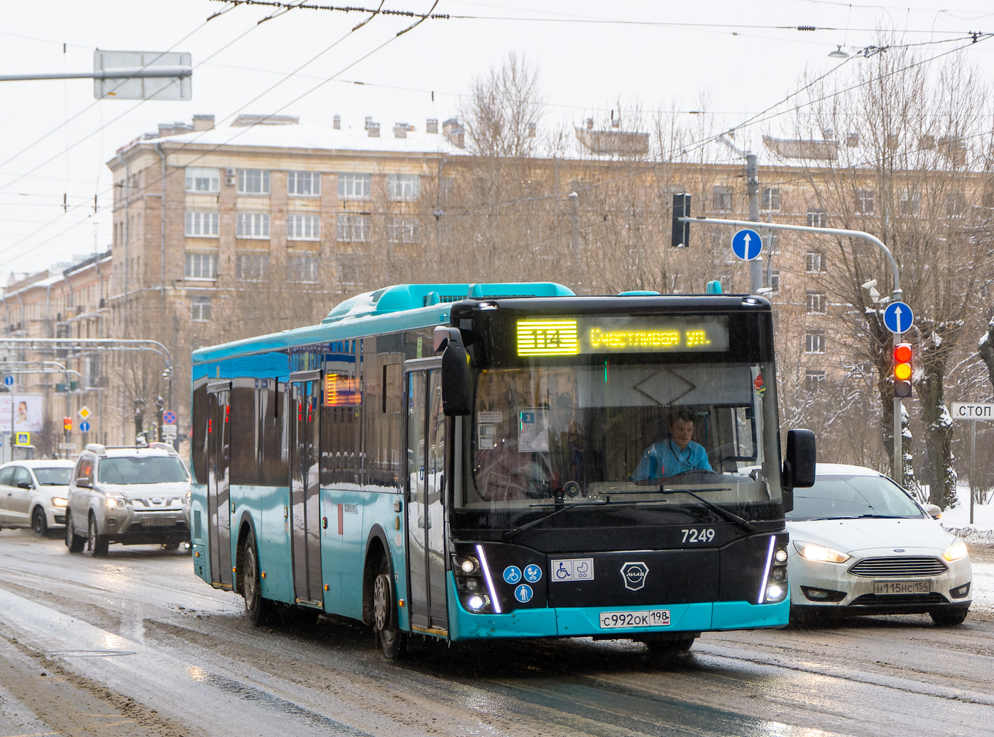 Санкт-Петербург, ЛиАЗ-5292.65 № 7249