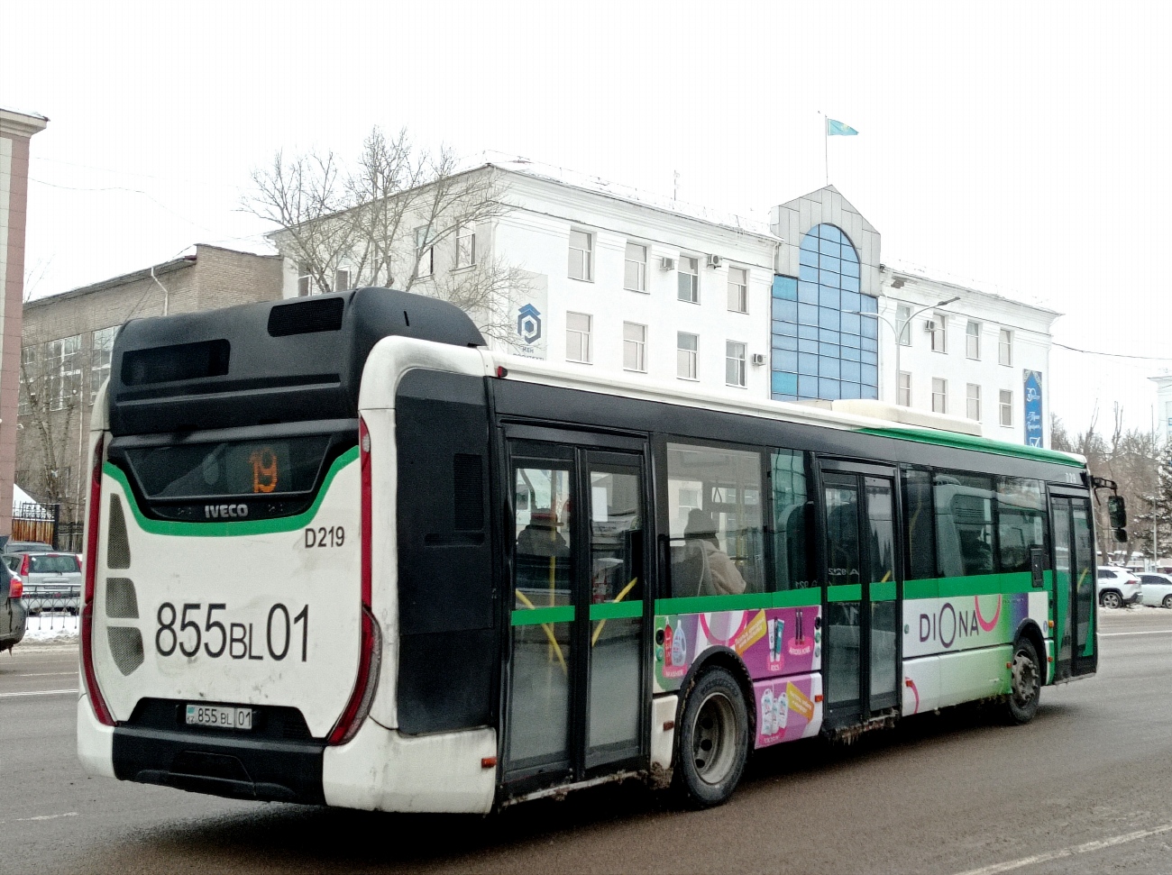 Астана, IVECO Urbanway 12M (СарыаркаАвтоПром) № D219