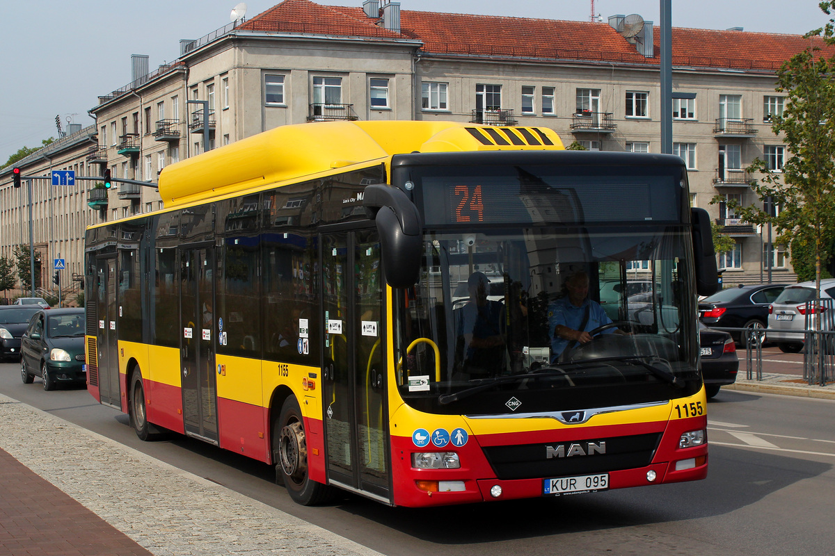 Литва, MAN A21 Lion's City NL273 CNG № 1155