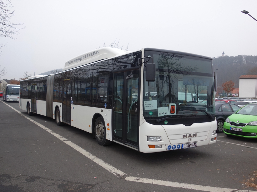 Гессен, MAN A23 Lion's City G NG313 CNG № 122