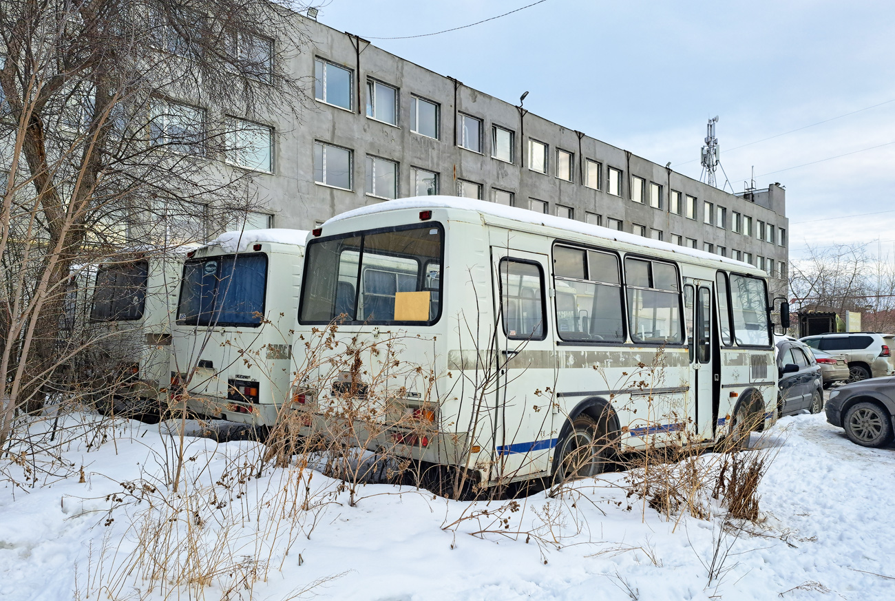 Свердловская область — Автобусы без номеров