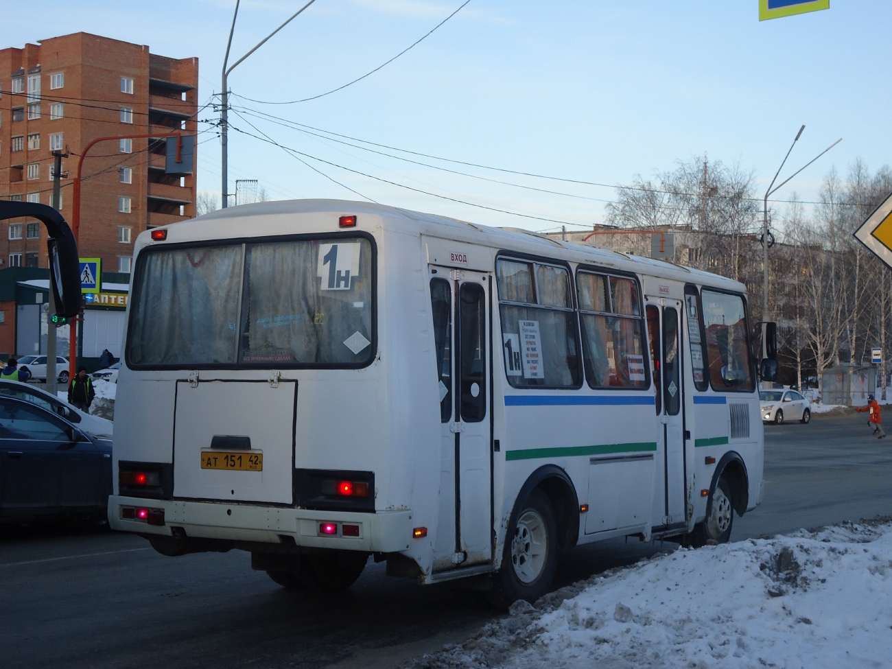 Кемеровская область - Кузбасс, ПАЗ-32053 № АТ 151 42