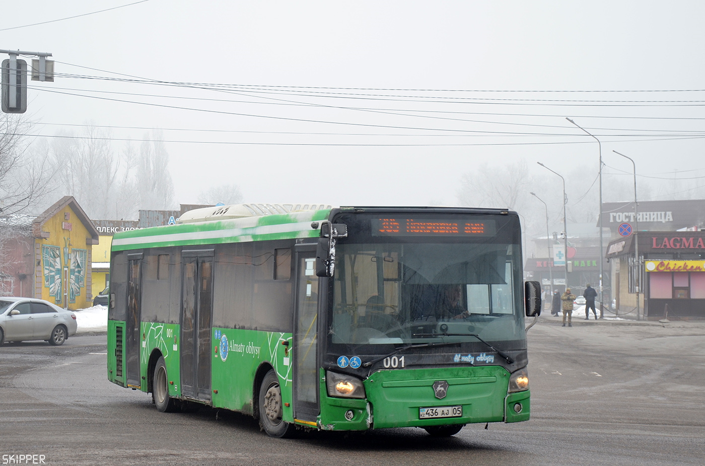 Алматинская область, ЛиАЗ-4292.60 (1-2-1) № 001