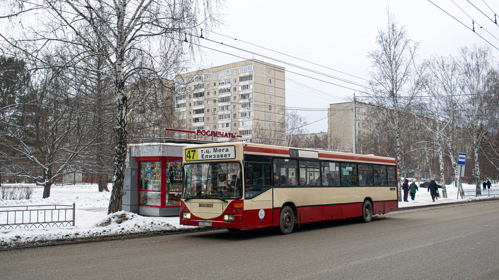 Свердловская область, Mercedes-Benz O405N (SAM) № Х 785 УО 96