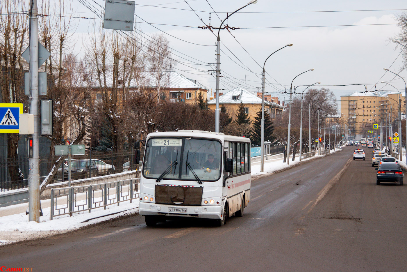 Красноярский край, ПАЗ-320412-05 № Х 111 МА 124