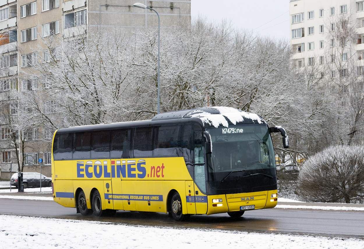 Латвия, MAN R08 Lion's Top Coach RHC464 № 292