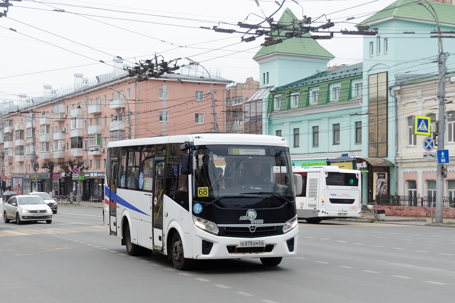 Рязанская область, ПАЗ-320405-04 "Vector Next" № Е 075 ЕМ 62