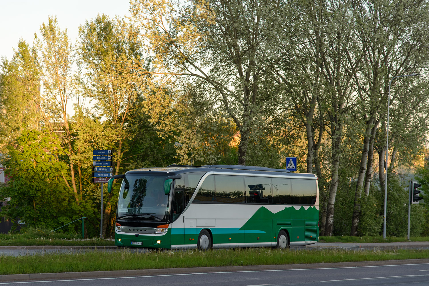 Литва, Setra S415HD facelift № KFV 415
