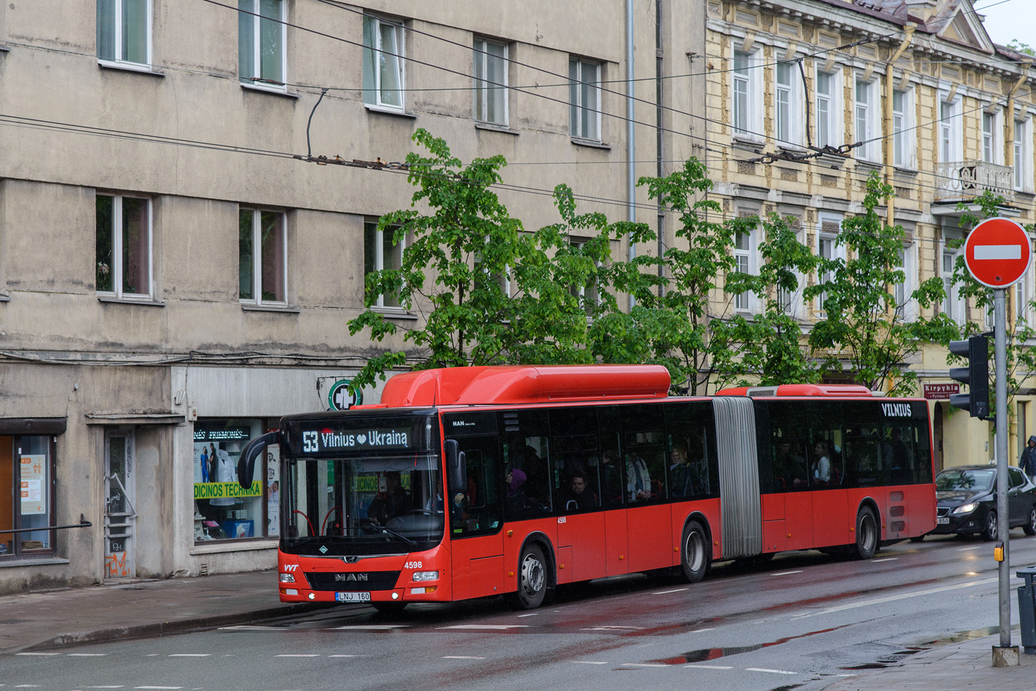 Литва, MAN A23 Lion's City G NG313 CNG № 4598