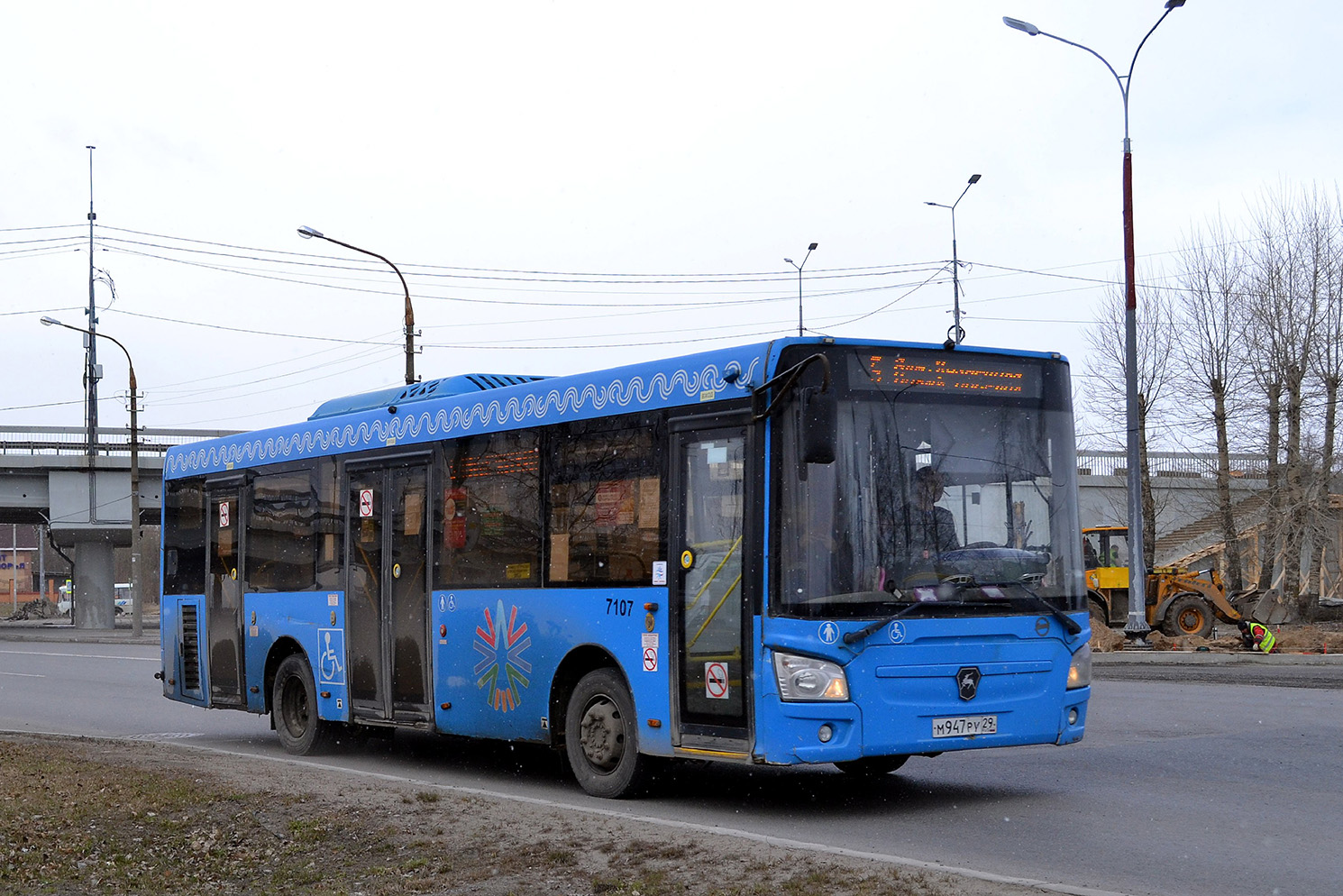 Архангельская область, ЛиАЗ-4292.60 (1-2-1) № 7107