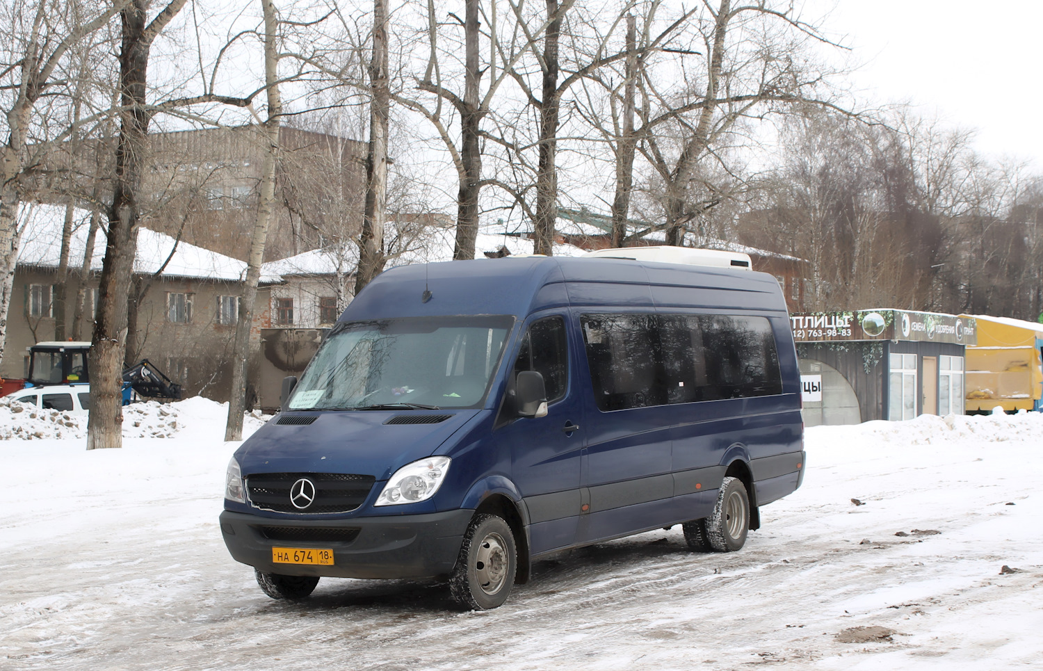 Удмуртия, Луидор-223602 (MB Sprinter) № НА 674 18