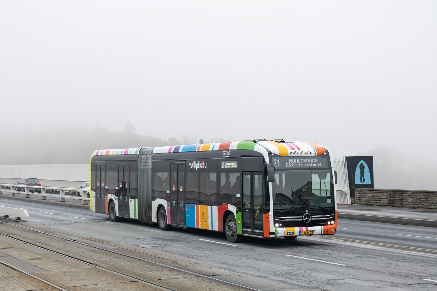 Люксембург, Mercedes-Benz eCitaro G № 699