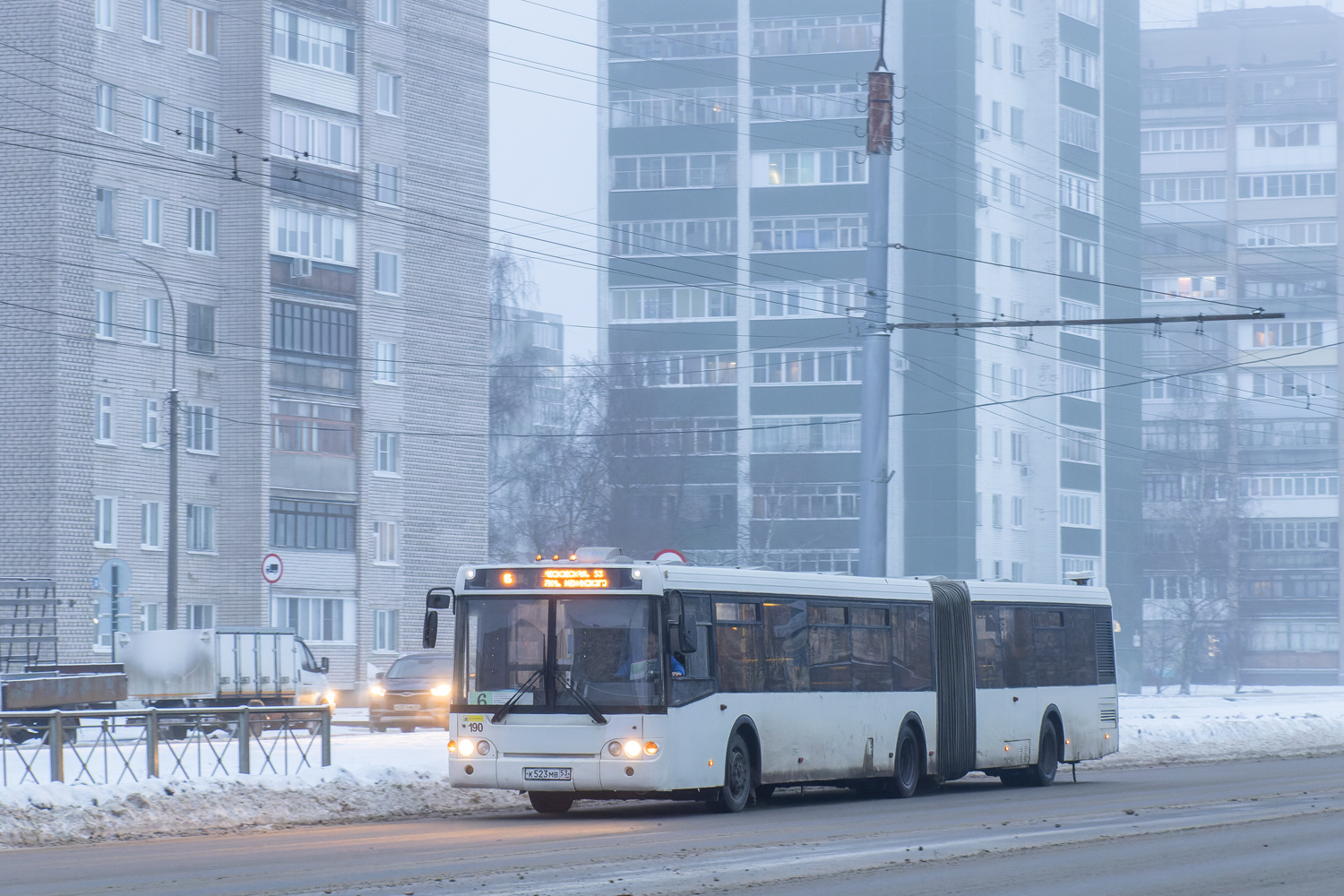 Новгородская область, ЛиАЗ-6213.20 № 190