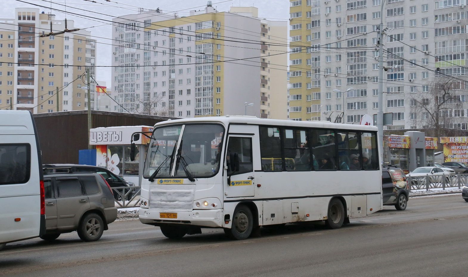 Свердловская область, ПАЗ-320402-05 № КО 121 66