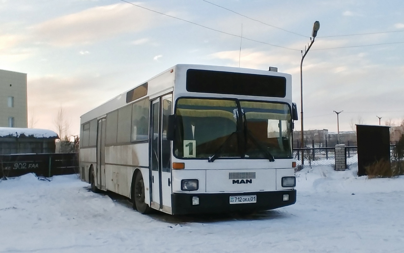 Павлодарская область, MAN 791 SL202 № 712 OKA 01