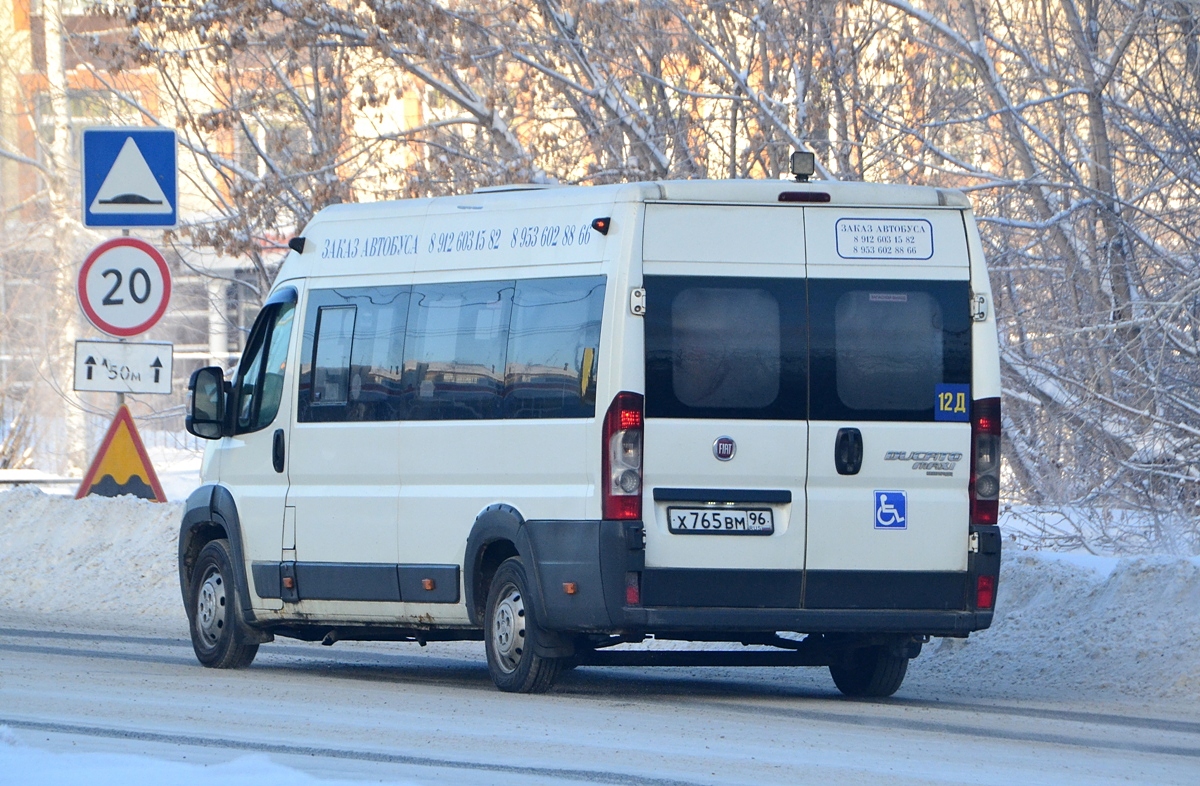 Sverdlovsk region, Nizhegorodets-FST613 (FIAT Ducato) č. Х 765 ВМ 96