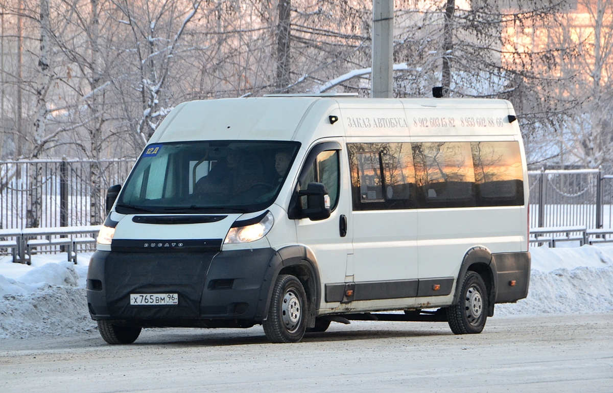 Свердловская область, Нижегородец-FST613 (FIAT Ducato) № Х 765 ВМ 96