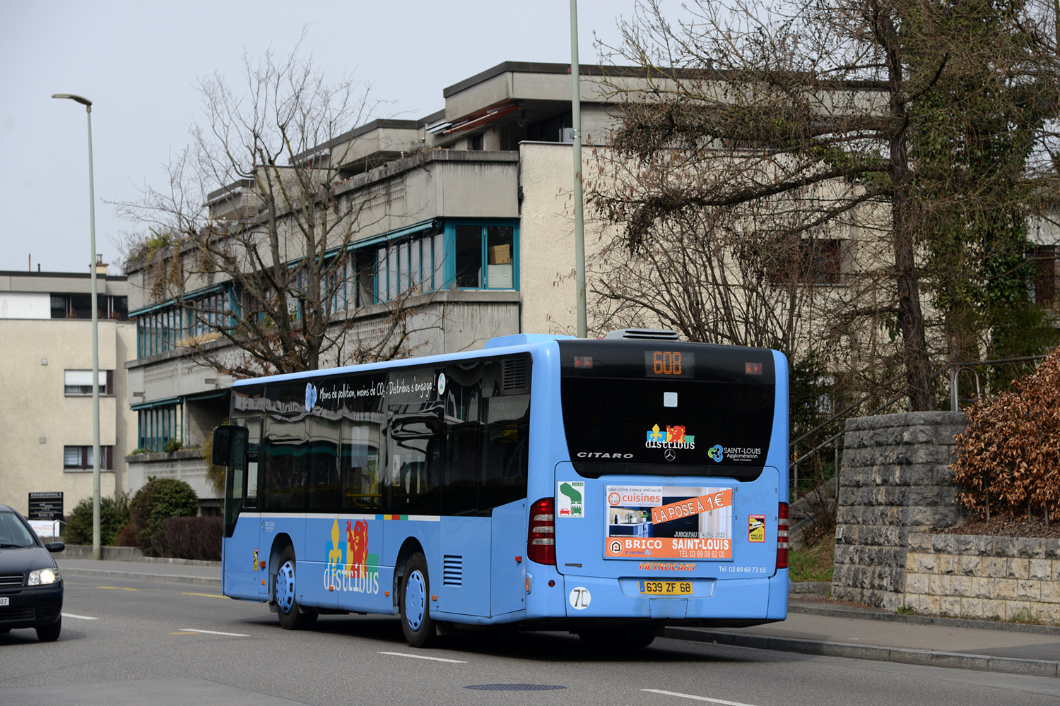 Франция, Mercedes-Benz O530K Citaro K № 639 ZF 68