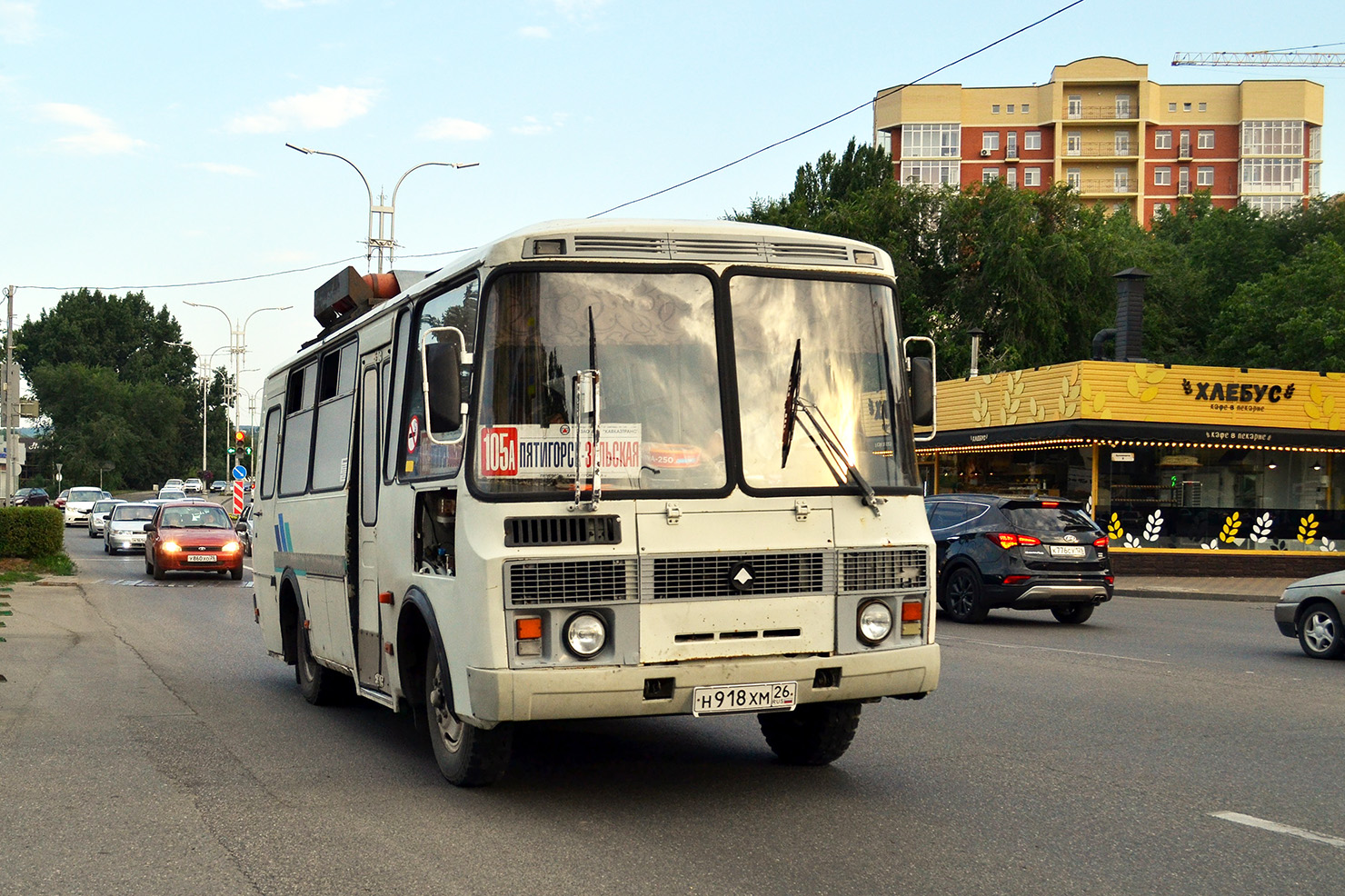 Ставропольский край, ПАЗ-32053 № Н 918 ХМ 26