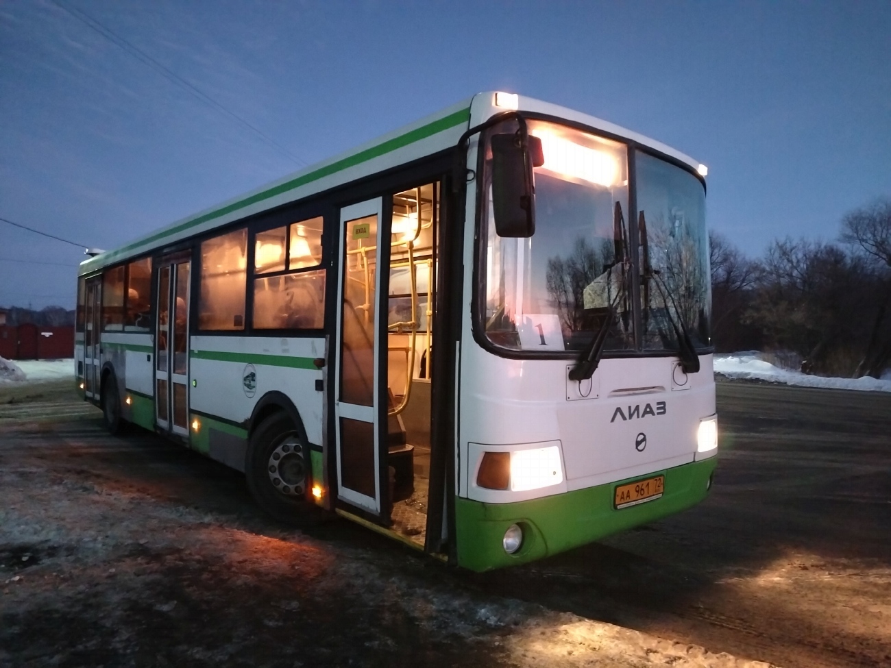 Тюменская область, ЛиАЗ-5293.54 № АА 961 72