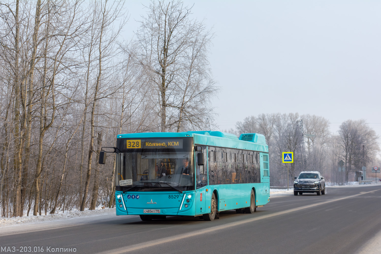 Санкт-Петербург, МАЗ-203.047 № 8529