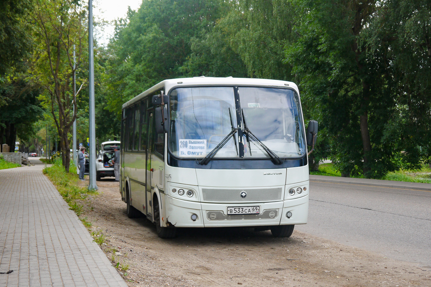 Тверская область, ПАЗ-320412-04 "Вектор" № В 533 СА 69