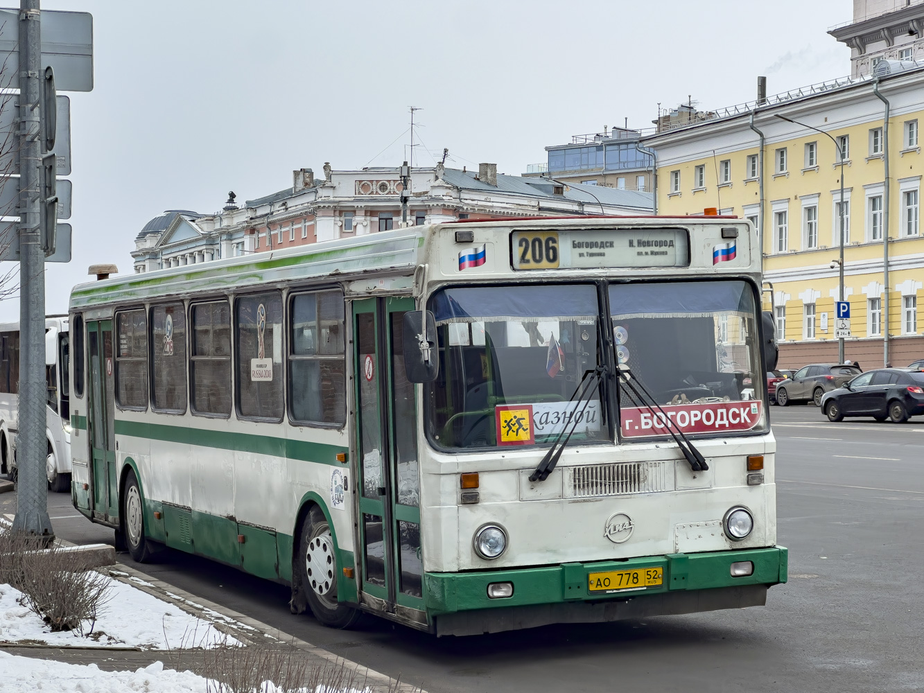 Нижегородская область, ЛиАЗ-5256.40-01 № АО 778 52