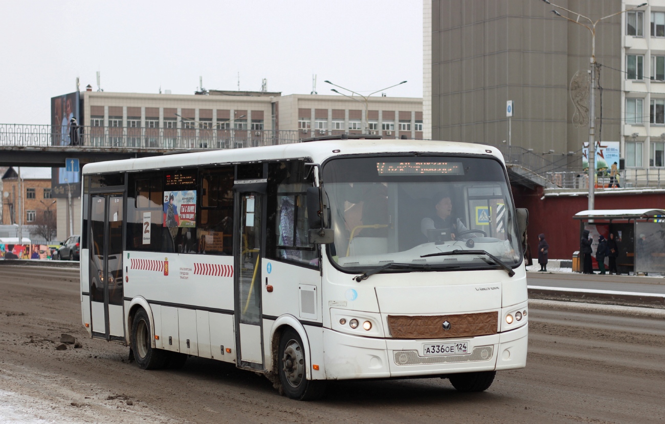 Красноярский край, ПАЗ-320414-04 "Вектор" (1-2) № А 336 ОЕ 124