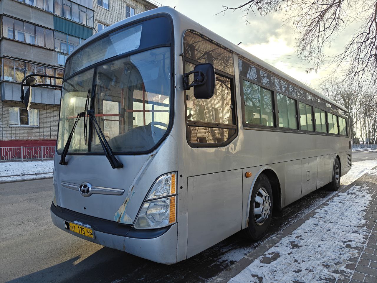 Курская область, Hyundai New Super AeroCity 1F/L № АТ 175 46