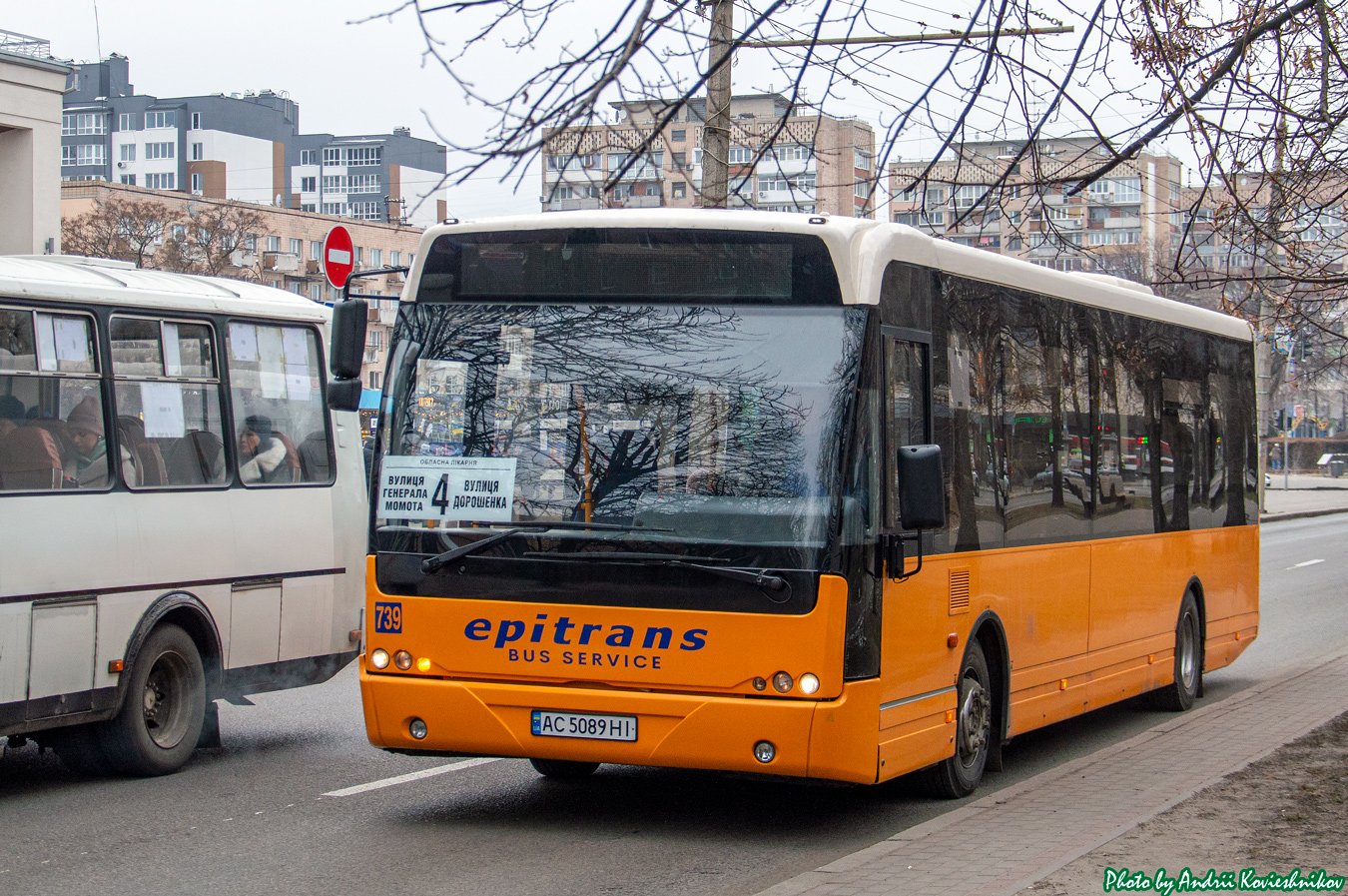 Черкасская область, VDL Berkhof Ambassador 180 № 739