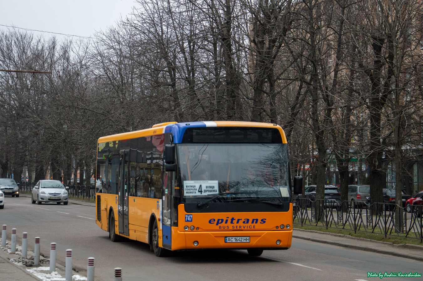 Черкасская область, VDL Berkhof Ambassador 180 № 747 Черкасская область, VDL Berkhof Ambassador 180 № 747