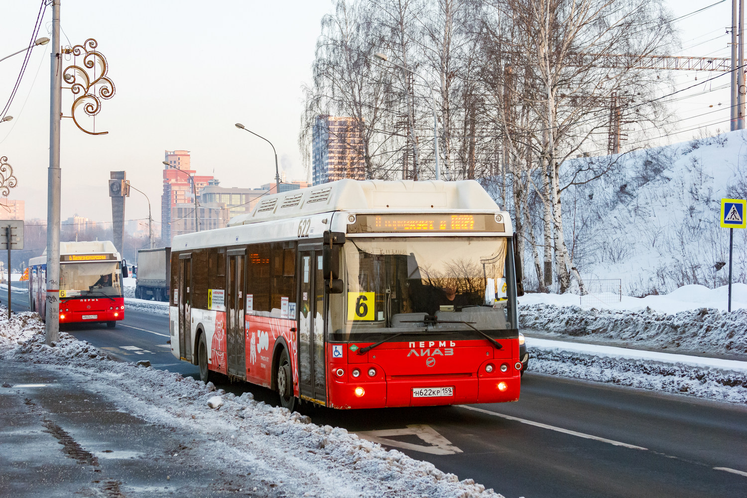 Пермский край, ЛиАЗ-5292.67 (CNG) № Н 622 КР 159