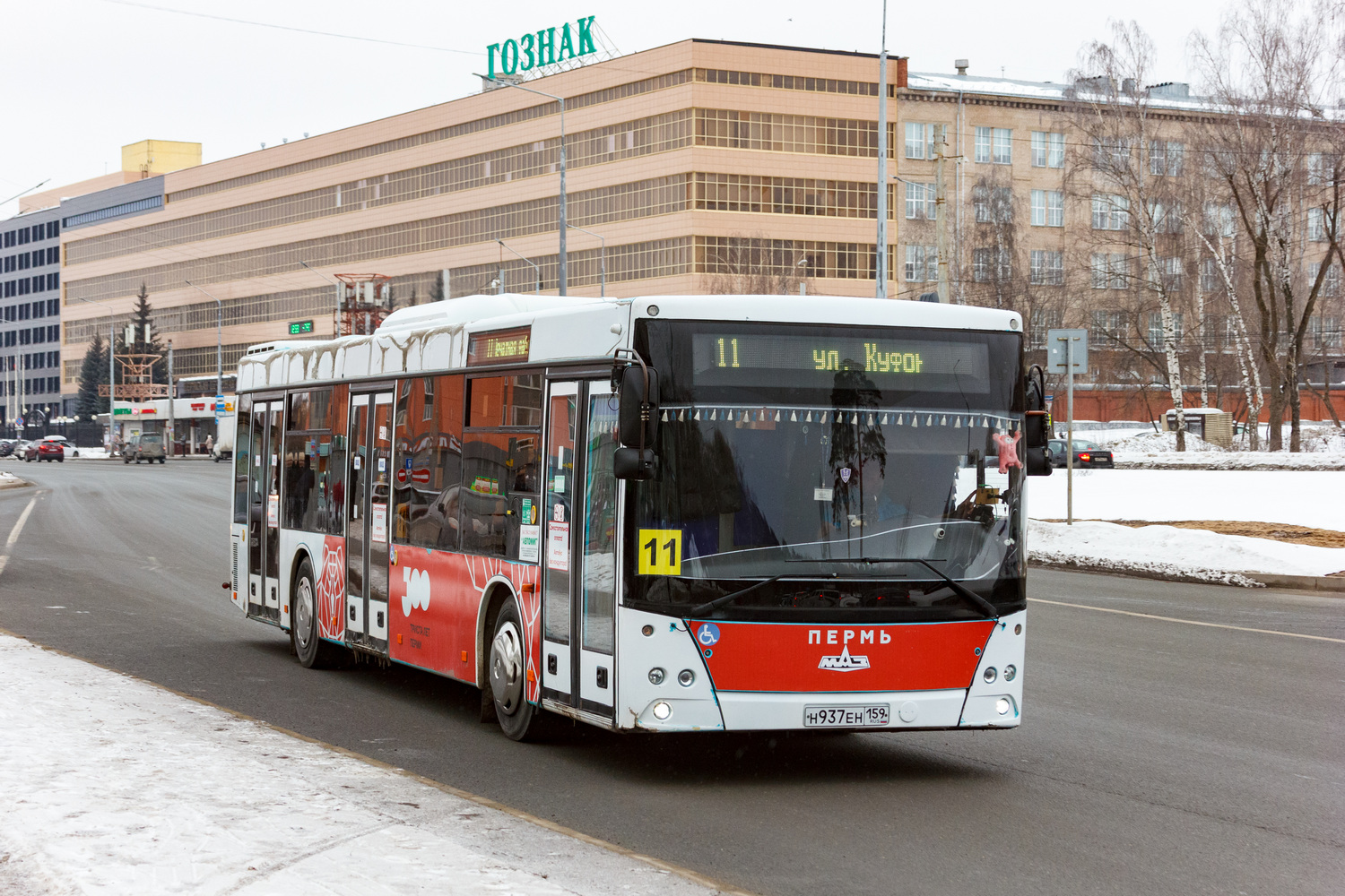 Пермский край, МАЗ-203.016 № Н 937 ЕН 159