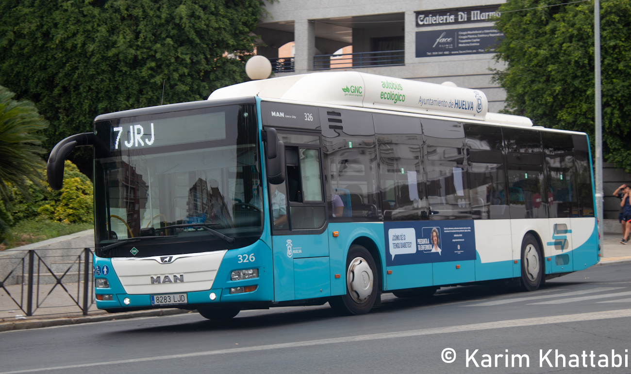 Испания, MAN A21 Lion's City NL273 CNG № 326