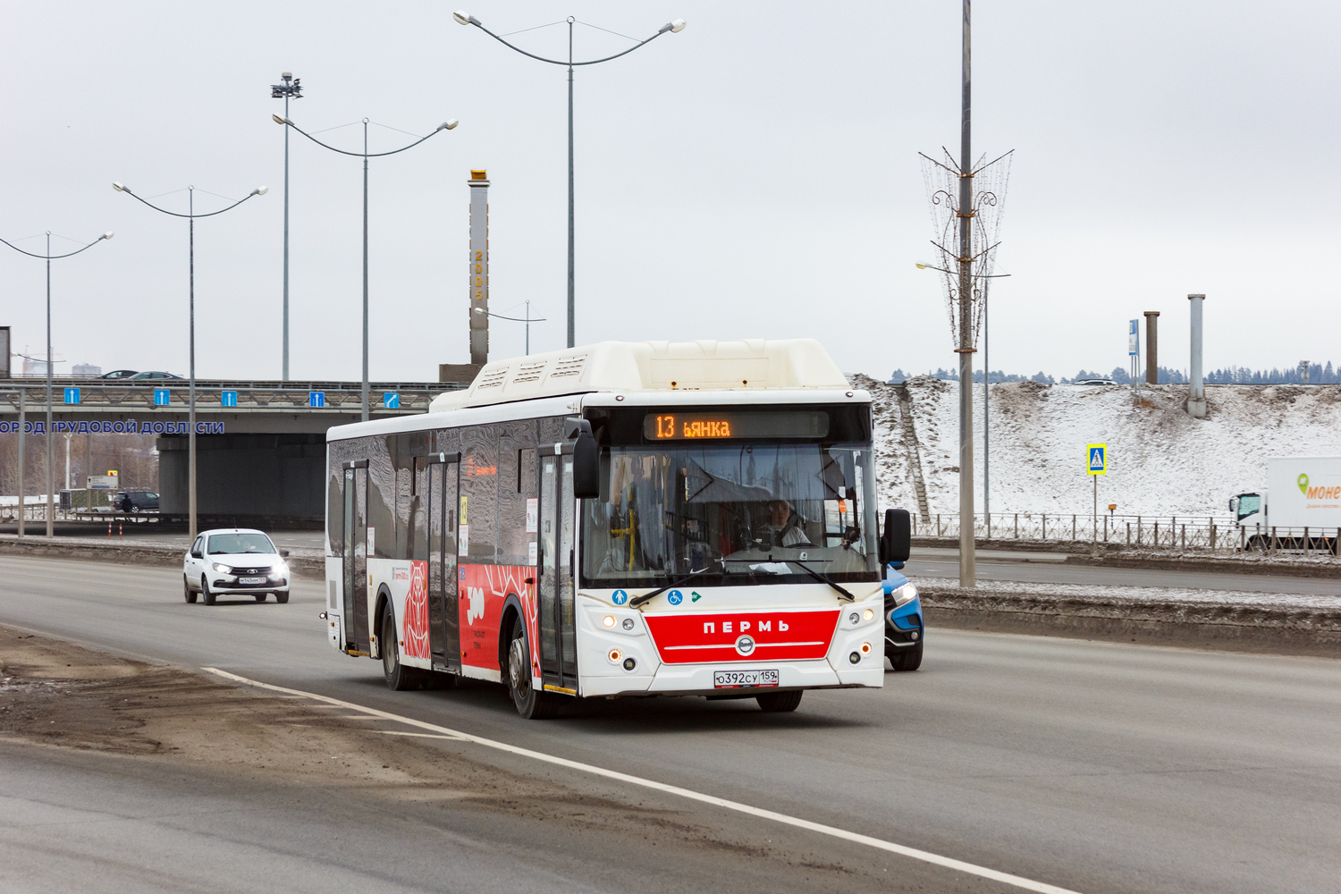 Пермский край, ЛиАЗ-5292.67 (CNG) № О 392 СУ 159