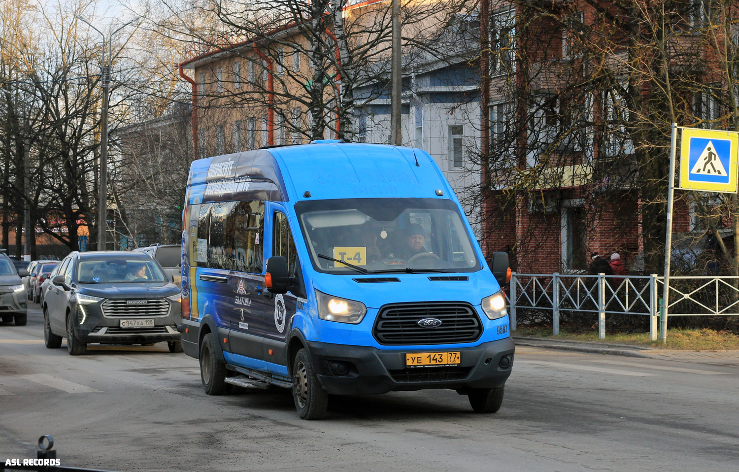 Ленинградская область, Ford Transit FBD [RUS] (Z6F.ESG.) № 9582